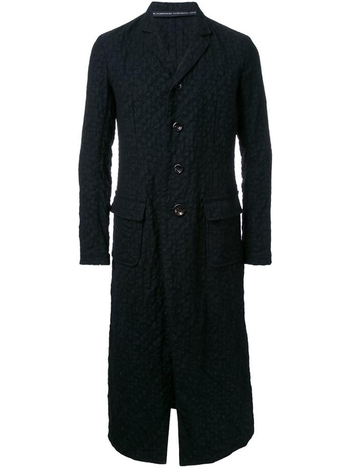 Nude Single Breasted Coat