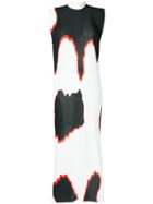 Solace London Printed Maxi Dress - Black