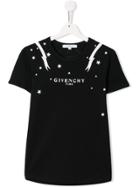 Givenchy Kids Teen Star Print T-shirt - Black