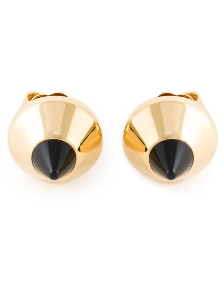 Lara Bohinc 'eye' Stud Earrings - Metallic