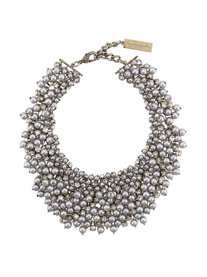 Max Mara Resina Necklace - Silver