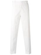 Paul Smith Classic Cropped Trousers, Men's, Size: 34, Nude/neutrals, Cotton/linen/flax