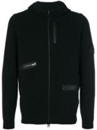 Stone Island Shadow Project Asymmetric Pocket Hoodie - Black