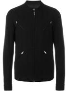 Rick Owens Zip Fastening Jacket, Men's, Size: 50, Black, Cotton/cupro/viscose