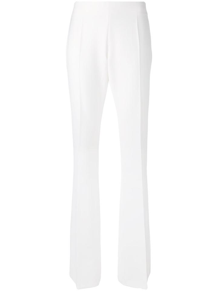 Blugirl - Zampa Flared Trousers - Women - Polyester/spandex/elastane - 40, Women's, White, Polyester/spandex/elastane