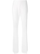 Blugirl - Zampa Flared Trousers - Women - Polyester/spandex/elastane - 40, Women's, White, Polyester/spandex/elastane