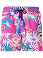 Etro Floral Print Swim Shorts - Multicolour
