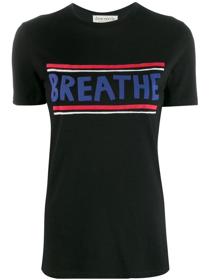 Être Cécile Breathe T-shirt - Black