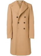 Gucci Dragon Embroidered Coat - Brown