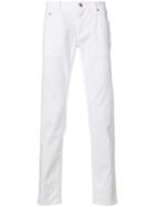 Dolce & Gabbana Five Pocket Chinos - White