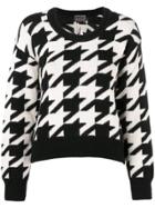 Gianfranco Ferre Vintage Jacquard Knit Sweater - Black