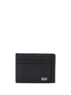 Boss Hugo Boss Signature Collection Logo Print Cardholder - Black