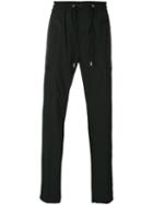 Givenchy - Drawstring Track Pants - Men - Cotton/polyamide/spandex/elastane/wool - 48, Black, Cotton/polyamide/spandex/elastane/wool