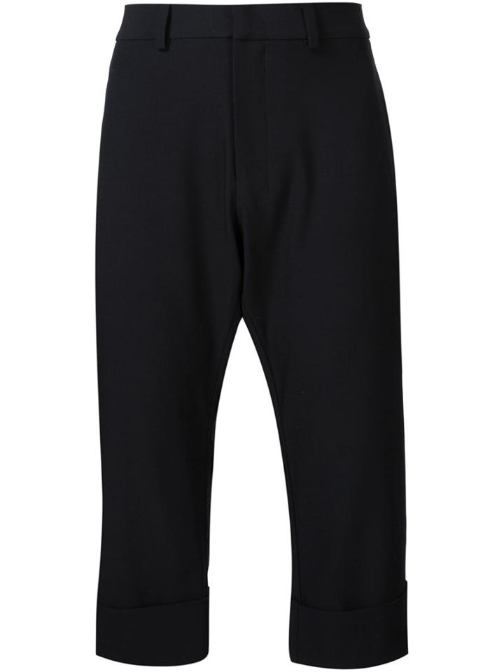 Todd Lynn Rear Detail Trousers, Men's, Size: 48, Black, Wool