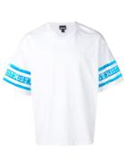 Just Cavalli Branded Panel T-shirt - White