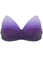 Amir Slama Tie Dye Cropped Top - Pink & Purple