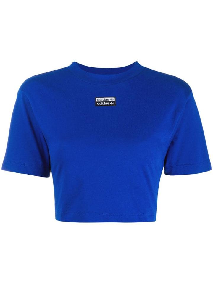 Adidas Collegiate Cropped T-shirt - Blue