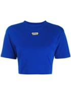 Adidas Collegiate Cropped T-shirt - Blue