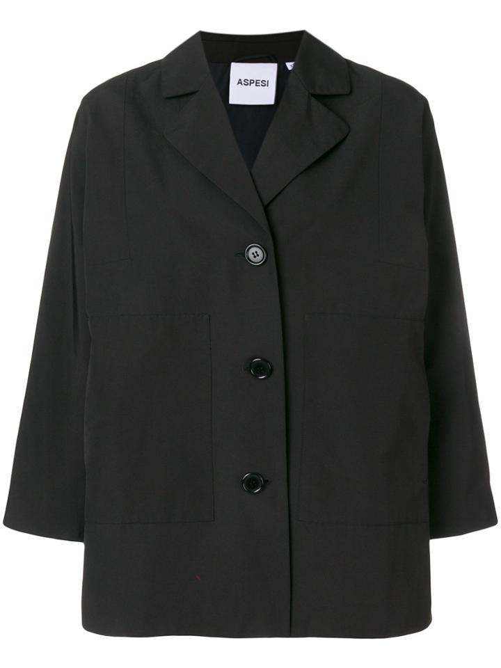 Aspesi Oversized Jacket - Black