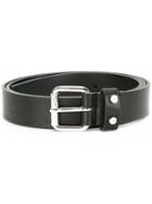 Mcq Alexander Mcqueen Roller Buckle Belt, Men's, Size: 100, Black, Leather