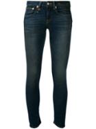 R13 Classic Skinny Jeans, Women's, Size: 27, Blue, Cotton/spandex/elastane