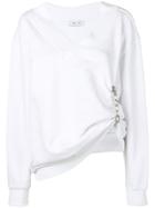 Act N&deg;1 Gathered Chain Sweater - White