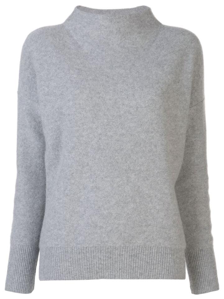 Vince Cashmere Mock-neck Jumper - Grey