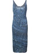Raquel Allegra Fitted Silhouette Day Dress - Blue
