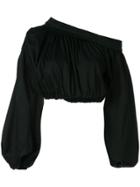 Silvia Tcherassi Dominica Cropped Blouse - Blue