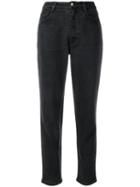 Versace Pre-owned 1990's Slim-tapered Jeans - Grey