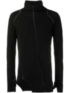 The Viridi-anne Roll Neck Jumper, Men's, Size: 3, Black, Cotton