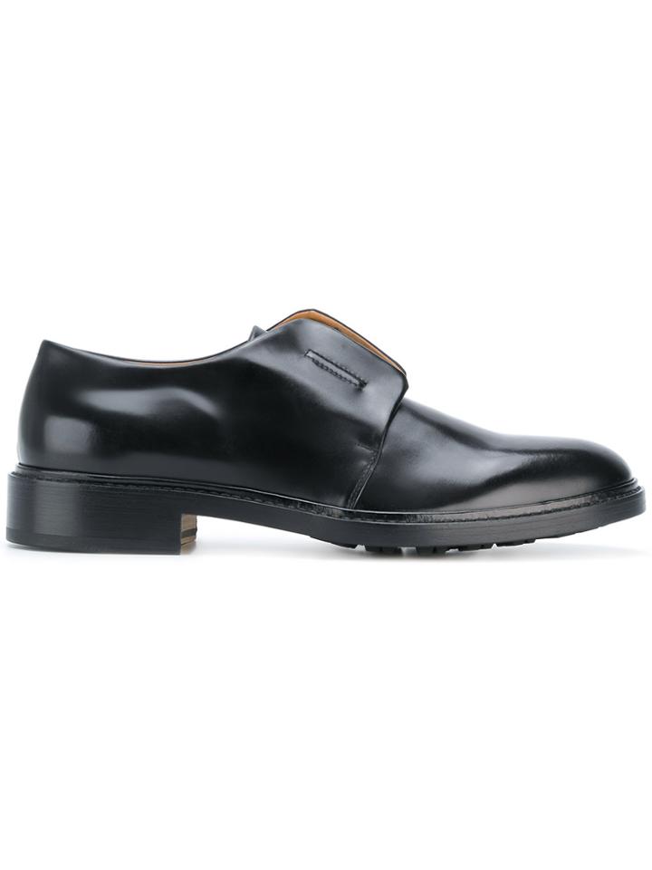 Maison Margiela Laceless Derby Shoes - Black