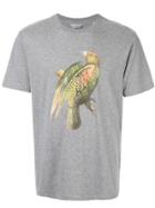 Gieves & Hawkes Bird Print T-shirt - Grey