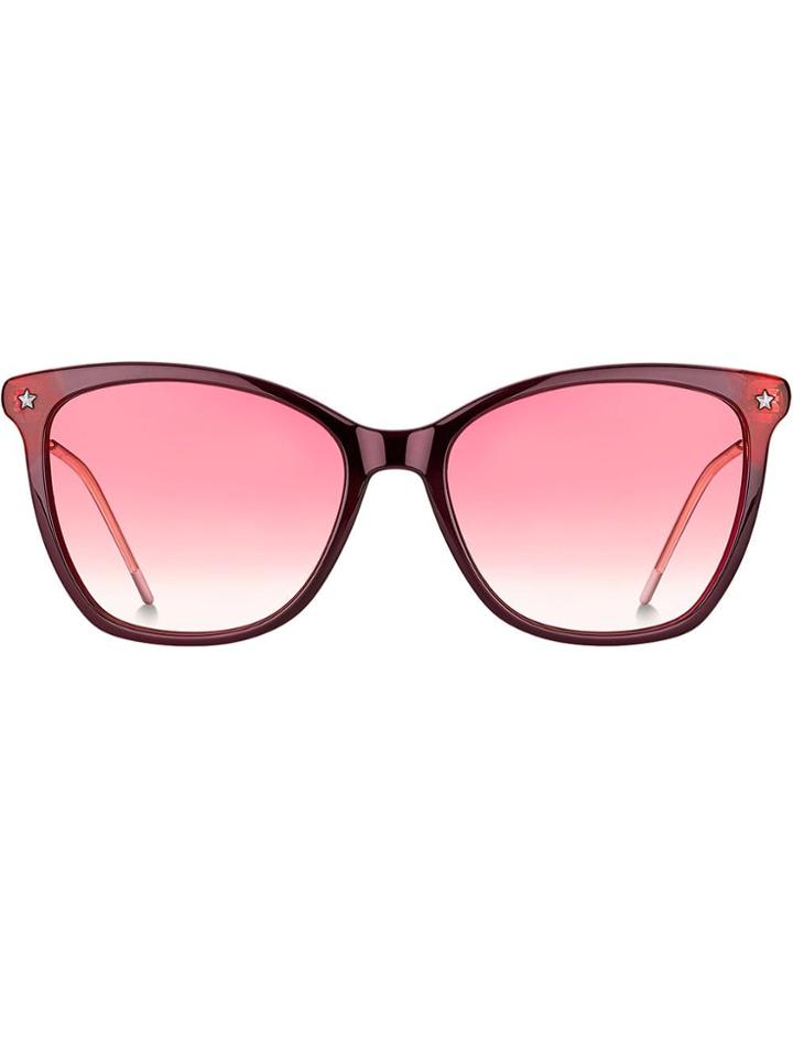 Tommy Hilfiger Oversized Cat-eye Sunglasses - Blue