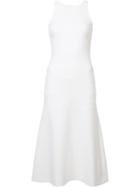 Elizabeth And James Flared Mid Dress, Women's, Size: 2, White, Polyester/viscose/spandex/elastane