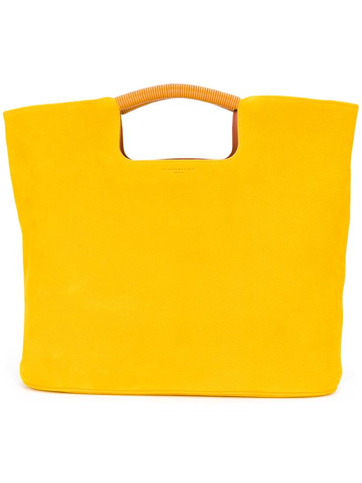 Simon Miller Shopper Tote, Women's, Yellow/orange, Leather