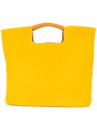 Simon Miller Shopper Tote, Women's, Yellow/orange, Leather
