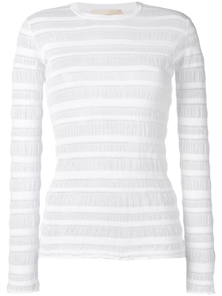 Ports 1961 Sheer Panel Jumper - White
