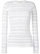Ports 1961 Sheer Panel Jumper - White