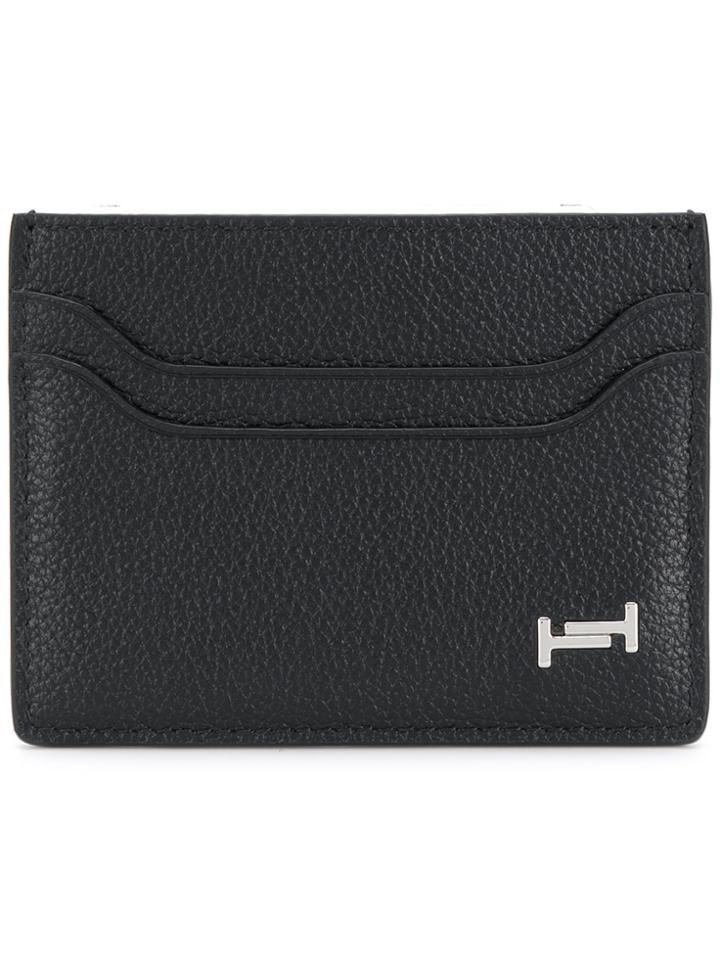 Tod's Logo Cardholder Wallet - Black