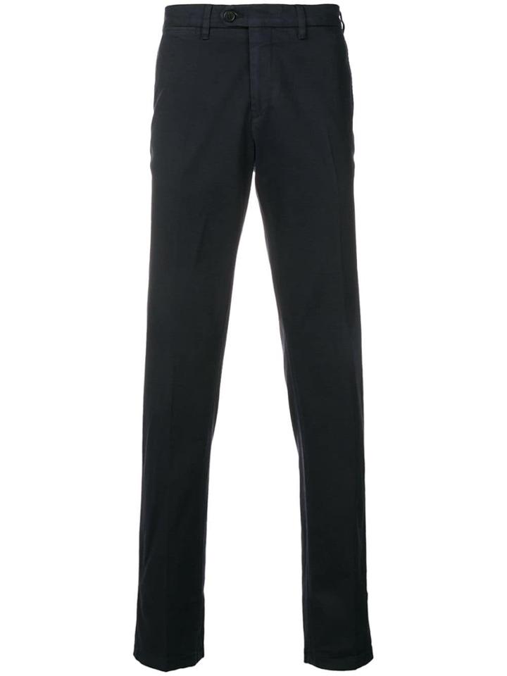 Canali Straight Chino Pants - Blue