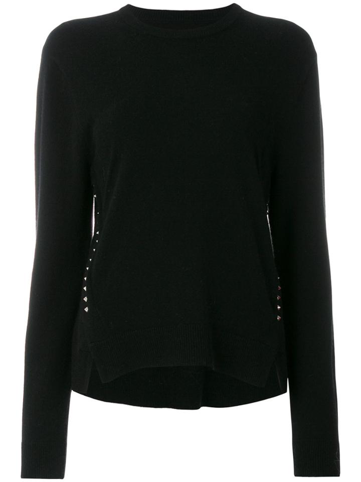 Zadig & Voltaire Stud Detailed Sweater - Black