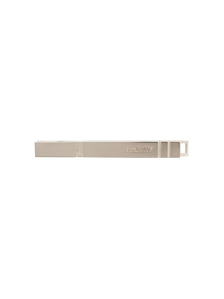 Ambush Nobo Logo Engraved Clip - Metallic