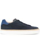 Hogan Stitched Sole Sneakers - Blue