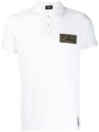 Fendi Ff Patch Polo Shirt - White