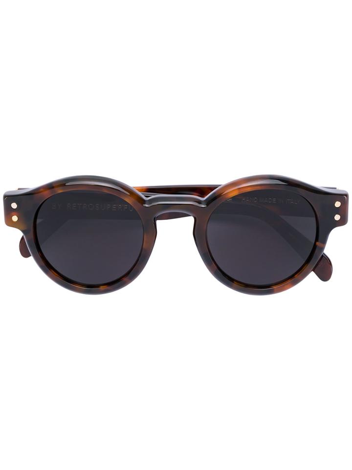 Retrosuperfuture Eddie Classic Havana - Brown