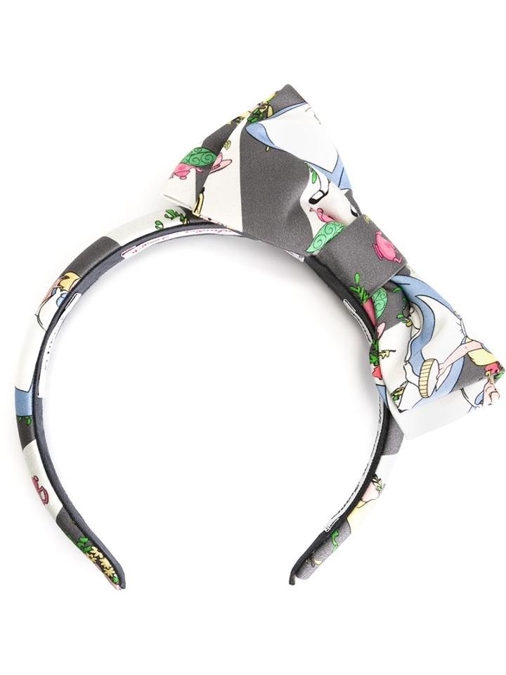 Olympia Le-tan Alice In Wonderland Print Headband
