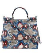 Dolce & Gabbana Large Sicily Tote - Nude & Neutrals