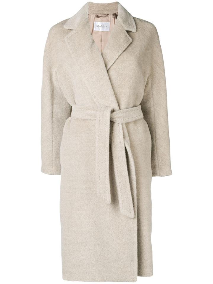 Max Mara Belted Classic Coat - Neutrals