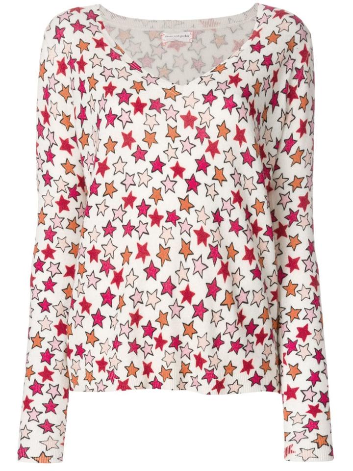 Chinti & Parker Acid Star Jumper - White